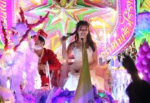 Thai Christians Celebrate Christmas with Lights, Parades