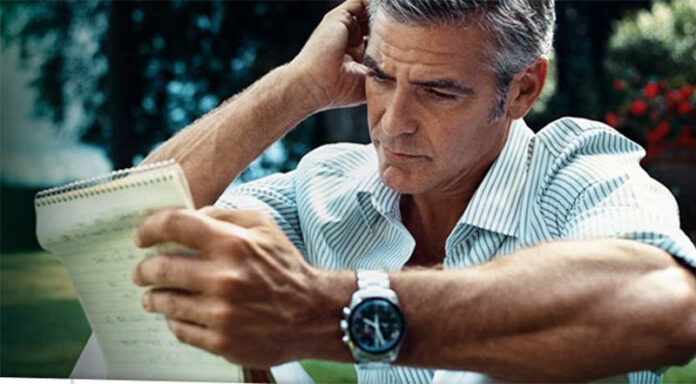 Clooney time is more precious and sexier than regular time.