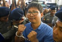 Appeals Filed for 2 Myanmar Journalists in Secrets Case Reuters journalist Thet Oo Maung Maung, known as Wa Lone, is escorted by police upon arrival at court Wednesday, Jan. 10, 2018, outside Yangon, Myanmar. Photo: Thein Zaw / Associated Press