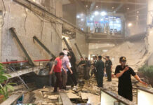 Mezzanine Collapse Inside Jakarta Tower Hurts Nearly 80