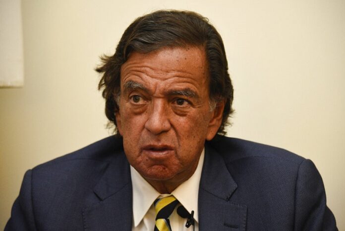 During an interview with the Associated Press, Former New Mexico Gov. Bill Richardson said he has resigned from an advisory panel trying to tackle the massive Rohingya refugee crisis, Wednesday, Jan. 24, 2018, in Yangon, Myanmar. Photo: Thet Htoo / Associated Press