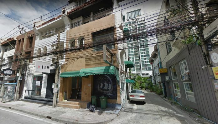 A shophouse in Soi Sukhumvit 23 where Saranya Rattanapetch’s body was found. Photo: Google