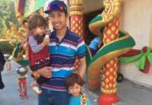 Americans Raise Money For Thai Immigrant Family ‘Decimated’ by Mudslide Pinit Sutthithepa and his daughter Lydia and son Peerawat. Photo: GoFundMe.com