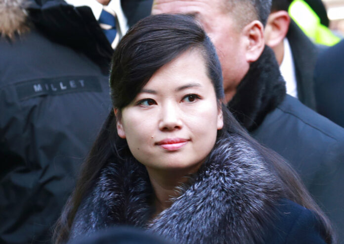 North Korean Hyon Song Wol, head of North Korea's art troupe, arrives at the Seoul Train Station in Seoul. Photo: Han Jong-chan / Yonhap