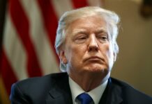 US Democrats Win House of Representatives Majority President Donald Trump listens in January during a meeting with lawmakers on immigration policy in the Cabinet Room of the White House in Washington. Photo: Evan Vucci / Associated Press