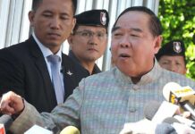Minister Skips Meeting After Putting Prawit on Blast
