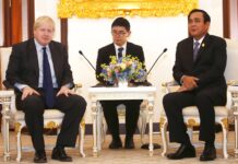 Boris Johnson Meets Prayuth, Don, Discusses Rohingya, Elections