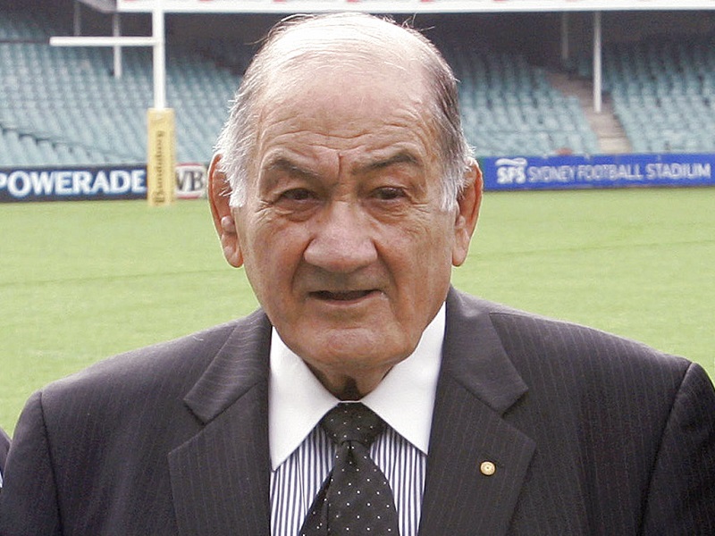 Nicholas Shehadie, Former Wallabies Captain, 92