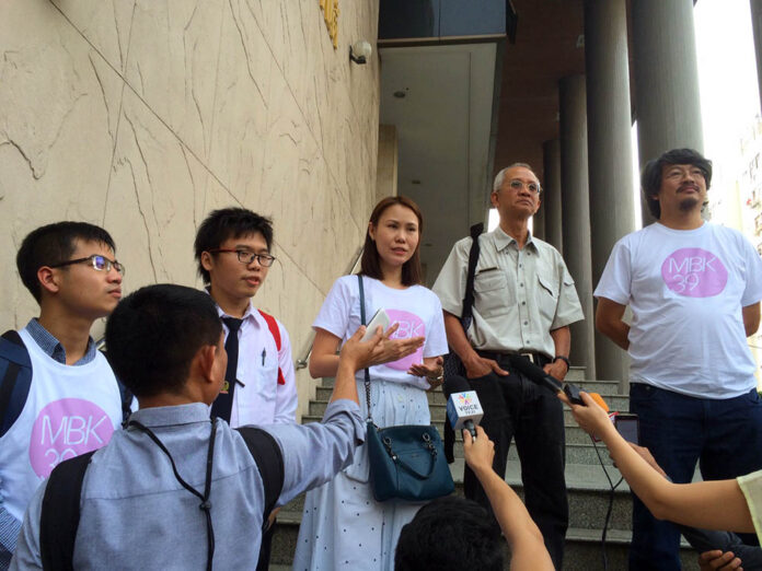 From left, Sukrid Peansuwan, Nutta Mahattana, Veera Somkwamkid and Sombat Boonngamanong on Wednesday.