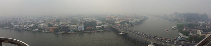 A panoramic image of Bangkok on Feb. 8, 2018. Photo: Ian Michael / Courtesy