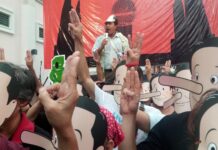 Junta Pans Protesters for Prayuth-Pinocchio Comparison