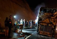 20 Foreign Workers Incinerated in Bus Fire