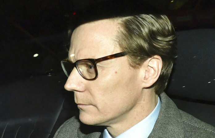Chief Executive of Cambridge Analytica (CA) Alexander Nix, leaves the offices in March in central London. Photo: Dominic Lipinski / Associated Press Chief Executive of Cambridge Analytica (CA) Alexander Nix, leaves the offices Tuesday in central London. Photo: Dominic Lipinski / Associated Press