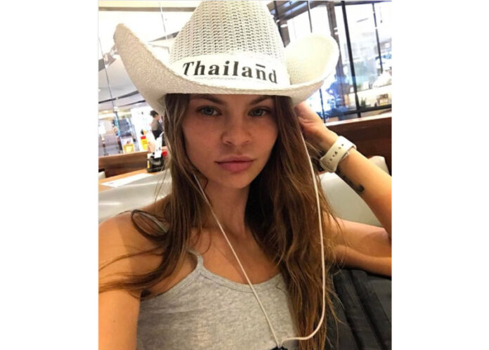 Anastasia Vashukevich in an image posted to Instagram in March 2017 purportedly taken in Pattaya. Photo: Nastya_rybka.ru / Instagram