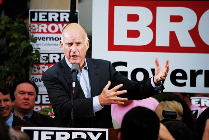 California Gov.Jerry Brown in 2010. Photo: Bob Tilden