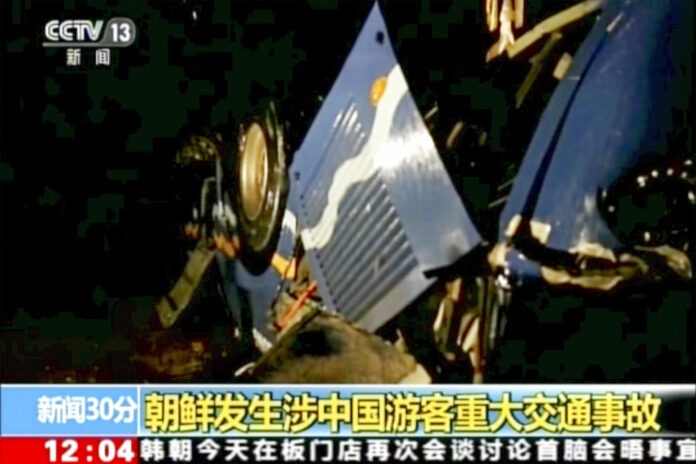 China North Korea Traffic Accident