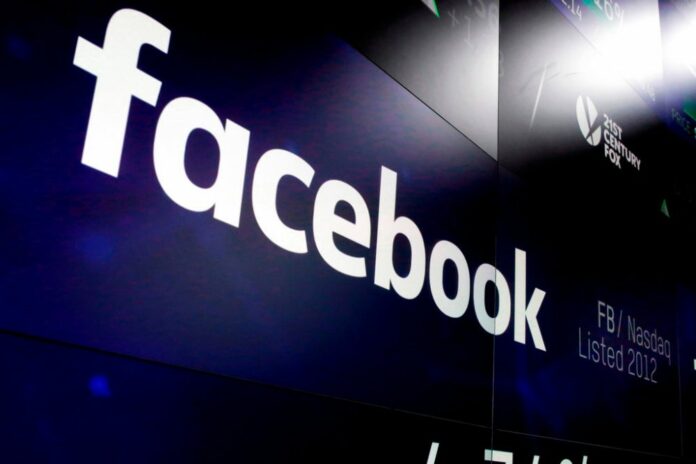 The logo for Facebook appears in March 2018 on screens at the Nasdaq MarketSite in New York's Times Square. Photo: Richard Drew / Associated Press The logo for Facebook appears in March 2018 on screens at the Nasdaq MarketSite in New York's Times Square. Photo: Richard Drew / Associated Press