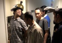 Bangkok Woman Rescued From Facebook Live Beating Police Sunday arrested a man after he assaulted his girlfriend live on Facebook. Photo: Khaosod