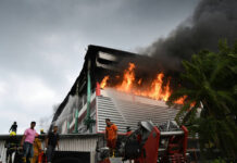 Huge Factory Blaze Still Raging Outside Bangkok