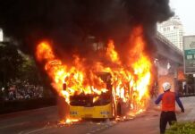 Short Blamed For Flaming Chinese NGV Bus at Ekkamai