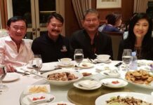 Visiting Thaksin Could See Pheu Thai Disbanded
