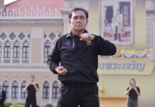 Prayuth’s Staying Power Owes to Fear of Resumed Discord Gen. Prayuth Chan-ocha, leader of the 2014 coup and 29th prime minister of Thailand, leads one of his hallmark - and mandatory - 'Workout Wednesday' sessions at the Government House in Bangkok.