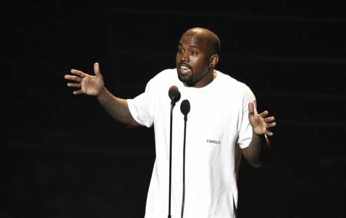 FILE - In this Aug. 28, 2016, file photo. Kanye West appears at the MTV Video Music Awards at Madison Square Garden in New York. Photo: Chris Pizzello / Invision / Associated Press