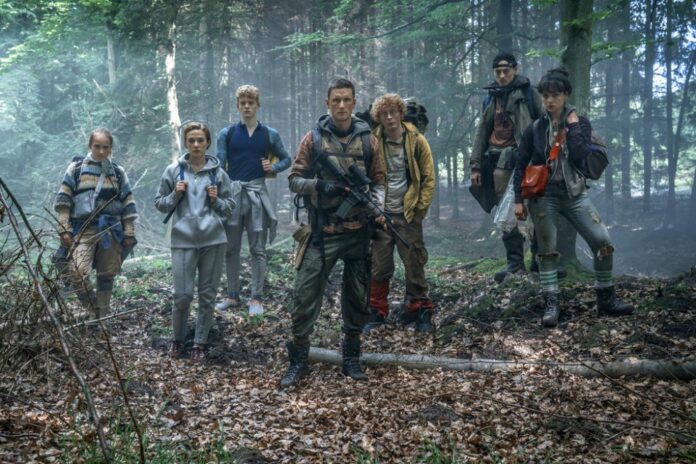 This image released by Netflix shows a scene from the Netflix series,