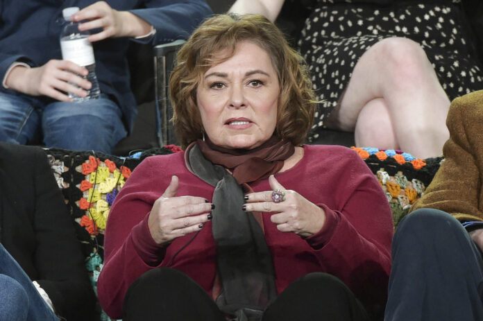 Roseanne Barr participates in the 