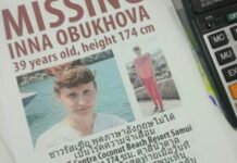 Russian Tourist Reported Missing on Koh Samui