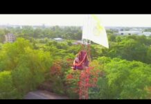 Distressed Monk Ascends Tower to Save Monastery (Video)
