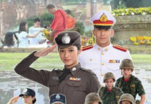 Prayuth Spends Coupversary With Stars of Military-Themed Soap