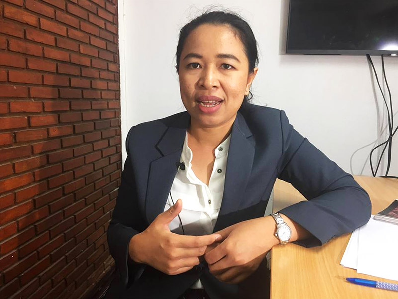 Pawinee Chumsri of Thai Lawyers for Human Rights in a recent interview.