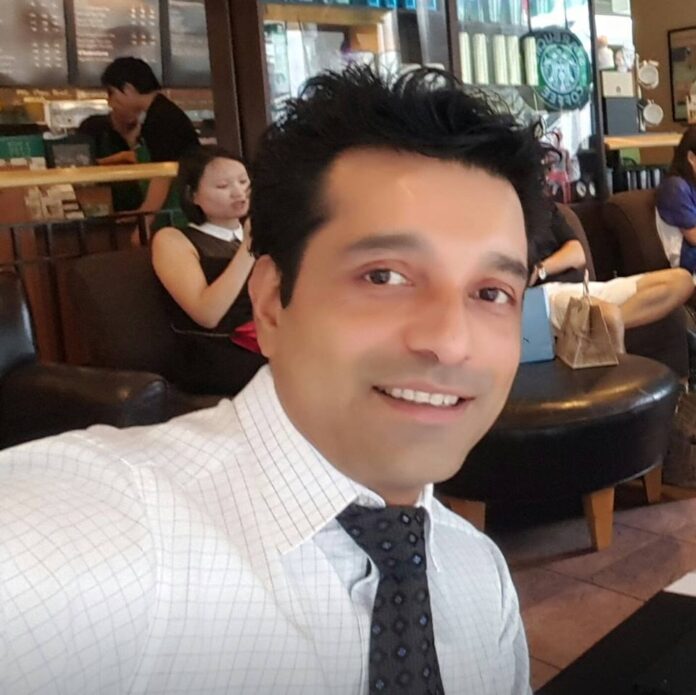 Former Bangkok Post Editor Umesh Pandey in a photo posted in 2015. Photo: Umesh Pandey / Facebook Former Bangkok Post Editor Umesh Pandey in a photo posted in 2015. Photo: Umesh Pandey / Facebook
