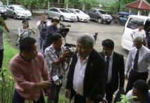 ‘I Didn’t Kill The Black Panther’ Premchai Tells Court Italian-Thai Development president Premchai Karnasuta arrives Wednesday at a Kanchanaburi court. Photo: Matichon
