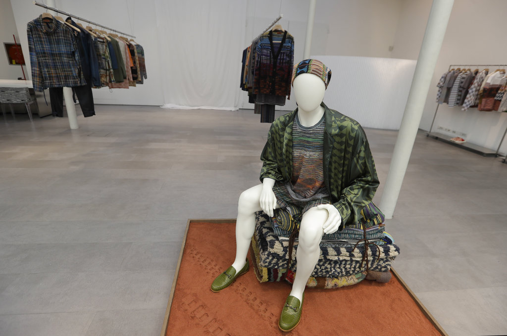 A creation part of the Missoni men's Spring-Summer 2019 collection.