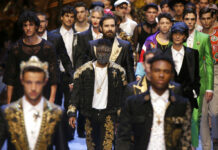 From Missoni to Dolce, Milan Men Bask in Street Wear Models wear creations as part of Dolce & Gabbana's men's 2019 Spring-Summer collection, unveiled during the Fashion Week on Saturday in Milan, Italy. Photo: Luca Bruno / Associated Press