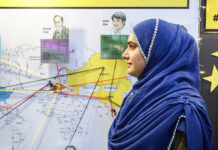 Refugees in Thailand Yearn For Acceptance, Solutions A Pakistani refugee identified only as A.S. visits an Amnesty International Thailand event Saturday at Siam Square One.