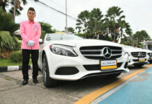 Mercedes VIP Taxis Roll Out in Bangkok