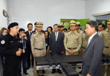 Death Penalty is Ugly Vengeance, Not Justice Justice minister Prajin Jantong visits the lethal injection chamber at Bang Kwang Prison on Dec. 30.