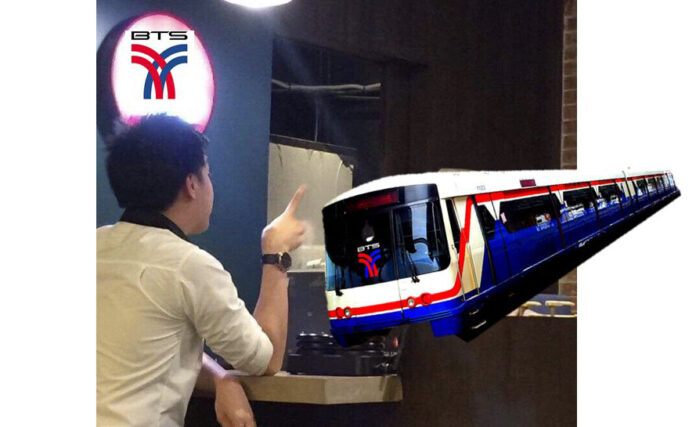 A meme mocking the BTS’s maintenance problems by @kirapat_s. Image: kirapat_s / Twitter