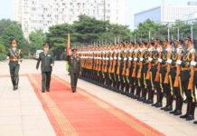 Army Chief in China to Forge Closer Military Ties Thai army chief Gen. Chalermchai Sitthisad in China. Photo: Matichon