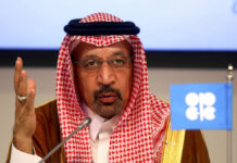 OPEC and Allies Agree to Increase Oil Production Khalid Al-Falih Minister of Energy, Industry and Mineral Resources of Saudi Arabia attends a news conference Saturday after a meeting of the Organization of the Petroleum Exporting Countries, OPEC, and non OPEC members, at their headquarters in Vienna, Austria. Photo: Ronald Zak / Associated Press