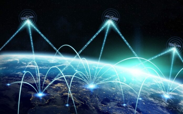Marketing visualization of a satellite network by commercial space firm SpaceX. It is similar to one Thailand has committed upward of 64 billion baht to invest in by a virtually unheard of company. Image: SpaceX Marketing visualization of a satellite network by commercial space firm SpaceX. It is similar to one Thailand has committed upward of 64 billion baht to invest in by a virtually unheard of company. Image: SpaceX