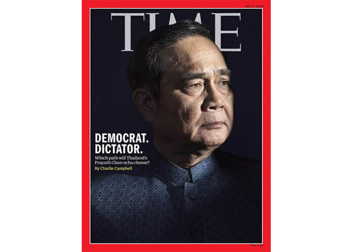 July 2018 cover of Time's Asia edition.