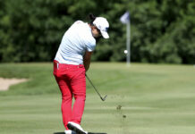Sei Young Kim Shatters LPGA Scoring Record in 9-Shot Victory Sei Young Kim hits from the fairway on No. 3 during the Thornberry Creek LPGA Classic golf tournament Sunday in Oneida, Wisconsin. Photo: Jim Matthews / Associated Press