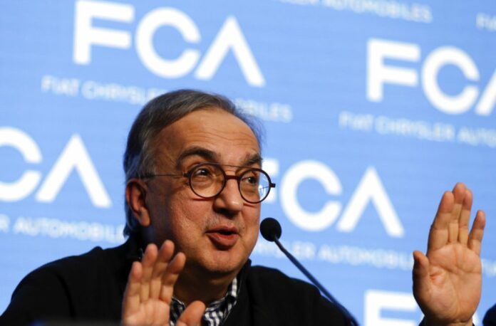 FILE - In this Friday, June 1, 2018 file photo, Fiat Chrysler CEO Sergio Marchionne speaks during a press conference at the FCA headquarter, in Balocco, Italy. Photo: Luca Bruno / Associated Press