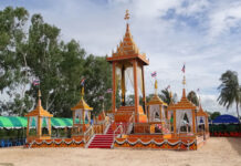 Crematorium for Cave Rescuer ‘Sgt. Sam’ Complete