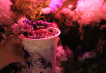 Floral-Themed Milk Drinks Almost ‘Too Good For You’