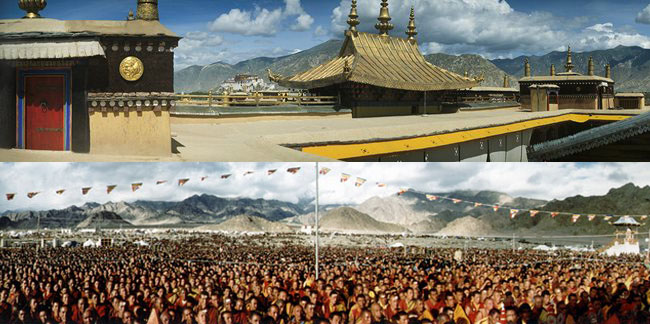 Images of panoramic captures by Jaroslav Poncar. Photo: Serindia Gallery via Jaroslav Poncar